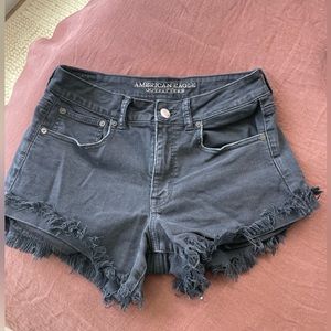 AE Hi-Rise Festival Denim Shorts